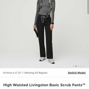 High wasted livingston scrub pants FIGS